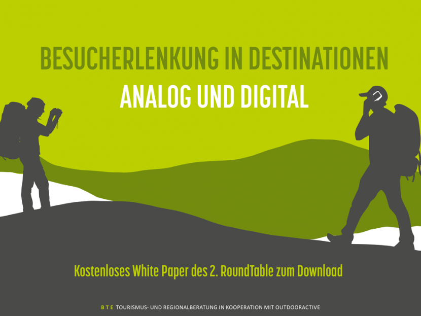 Titel Whitepaper Besucherlenkung in Destinationen