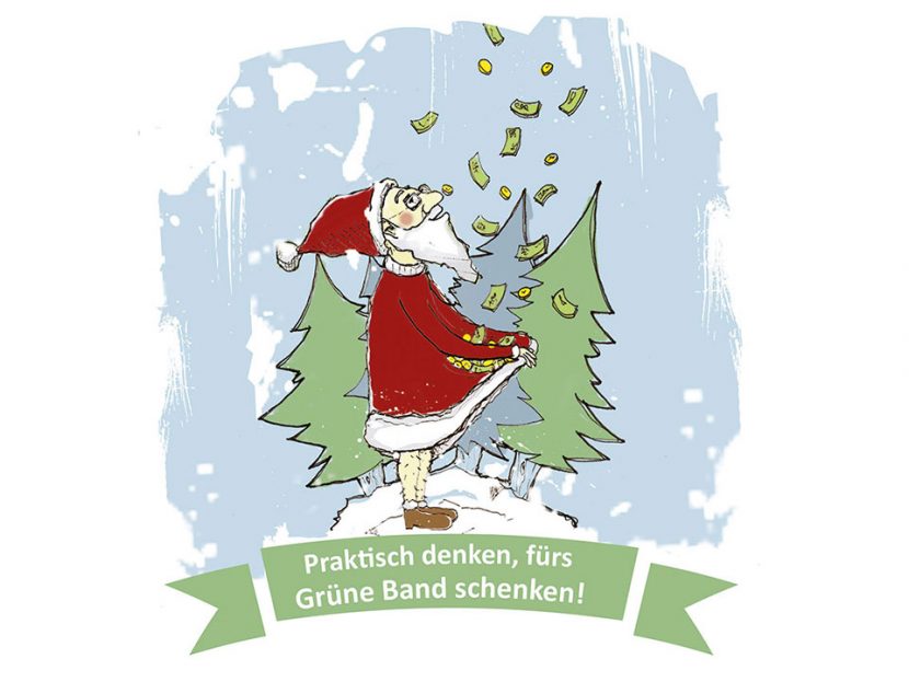 Grafik Weihnachtsmann