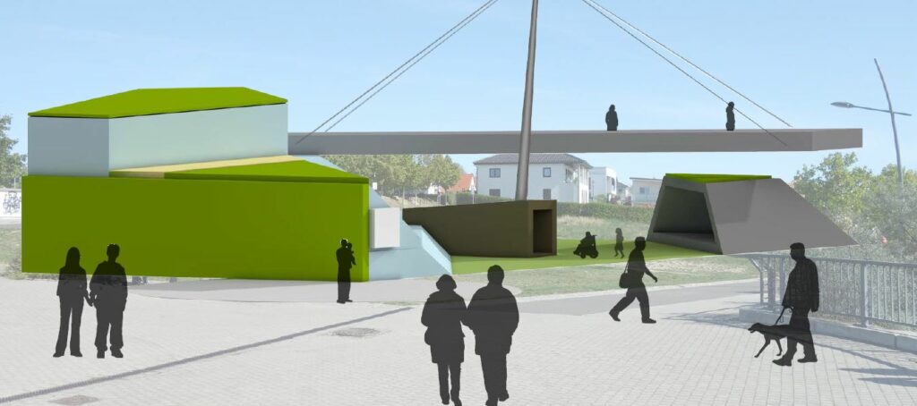 Grobkonzept für das Neuseenlandhaus